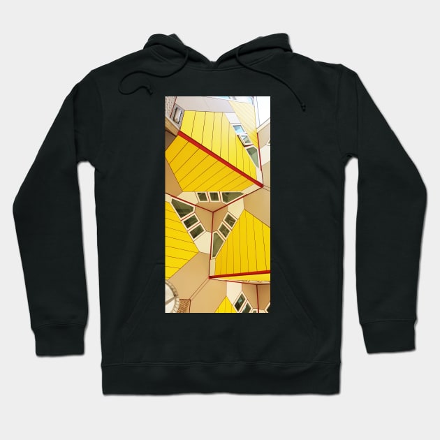 Rotterdam Cube House Hoodie by nastiaart